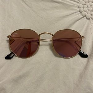 Pink Circle Lens Ray Bans